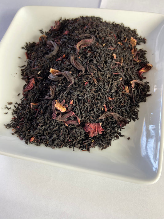 Ceylon Black tea w/Hibiscus